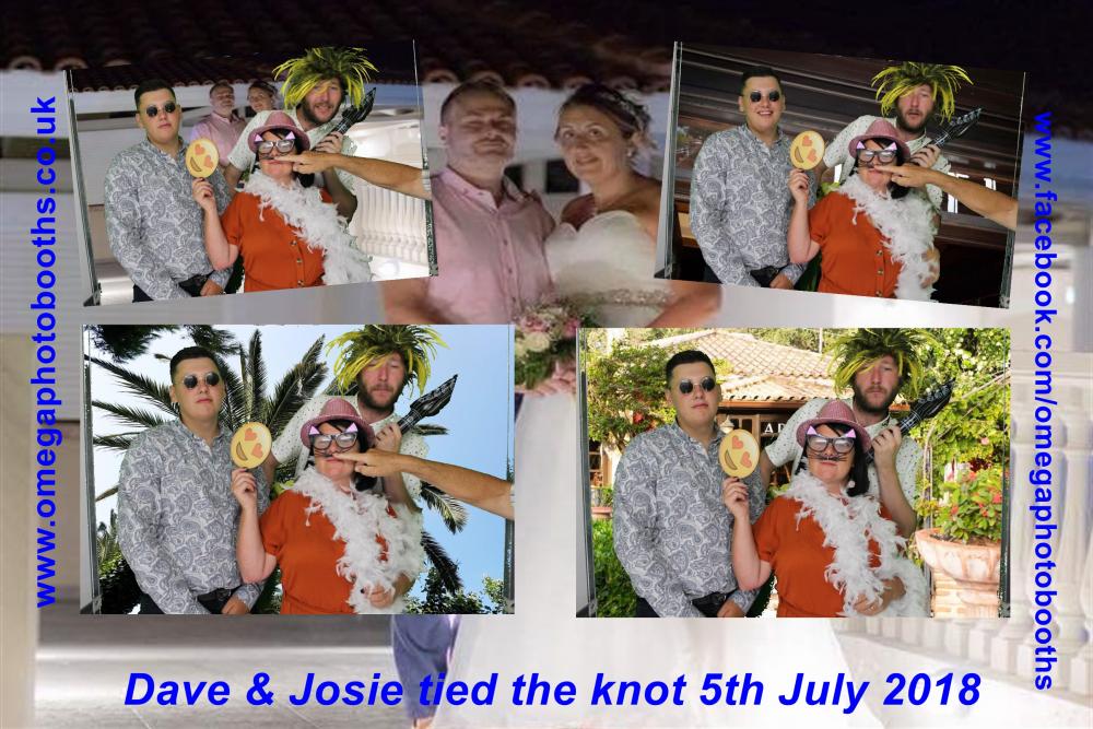 Josie & Dave's wedding  | View more photos from the event at gallery.omegaphotobooths.co.uk/u/Omega-Photobooths/Josie-Daves-wedding